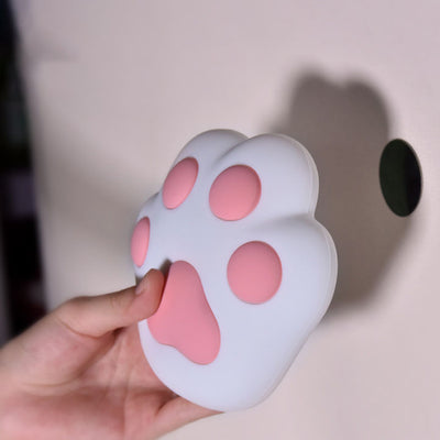 Kreative süße Katze Klaue Silikon USB LED Nachtlicht Tischlampe