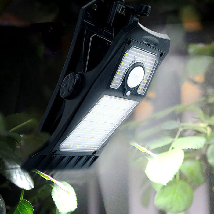 مصباح حائط خارجي يعمل بالطاقة الشمسية LED مع مستشعر حركة 