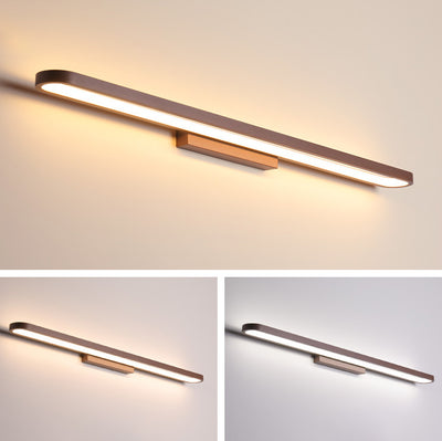 Lámpara de Aplique de Pared Frontal de Espejo LED Minimalista Europea Circular de Aluminio 