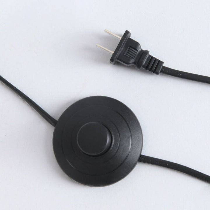 Moderner minimalistischer, plissierter, gebogener Stoff-, Eisen- und Marmor-1-Licht-Stehlampe für das Wohnzimmer 