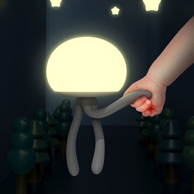 Lámpara de Mesa LED de Medusa Creativa de Silicona 