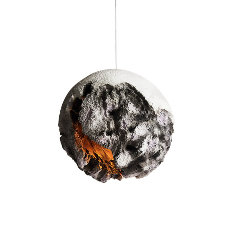 Industrial Style Creative Foam Planet 1-Light Pendant Light