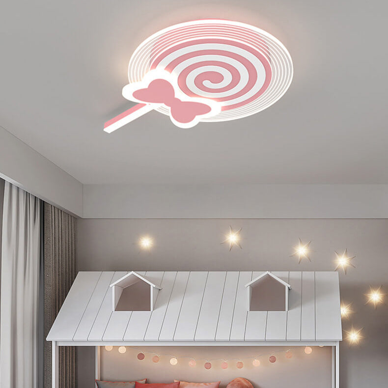 LED-Unterputzleuchte im kreativen kindlichen Cartoon-Lollipop-Design 