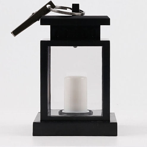 Solar LED Candle Light Square Lantern Outdoor Light