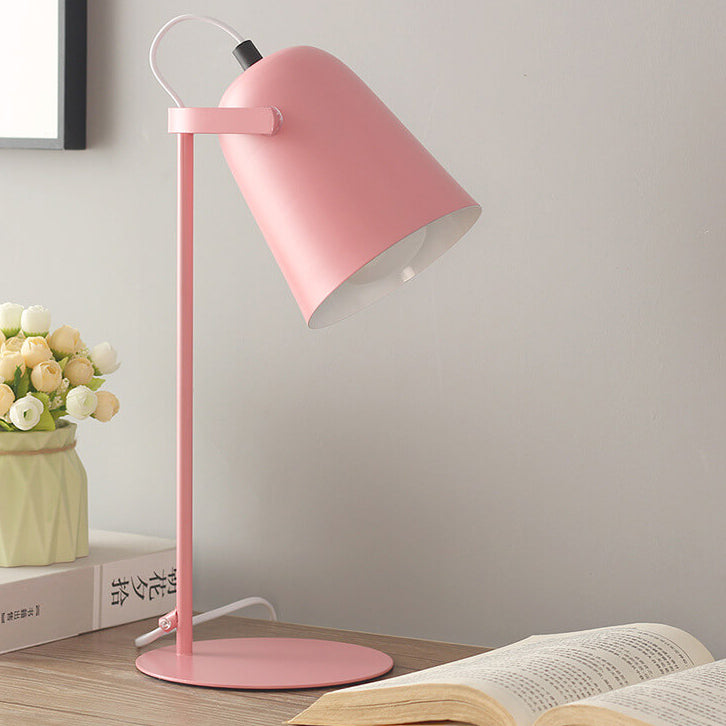 Nordic Macaroon Column Shade 1-Light Table Lamp