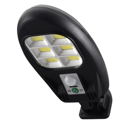 مصباح شمسي خارجي بجسم حساس مقاوم للماء LED COB لإضاءة المنطقة والجدار 