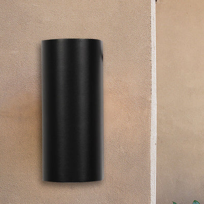 Applique murale LED à Double tête en aluminium, couleur unie, moderne, étanche, pour l'extérieur 