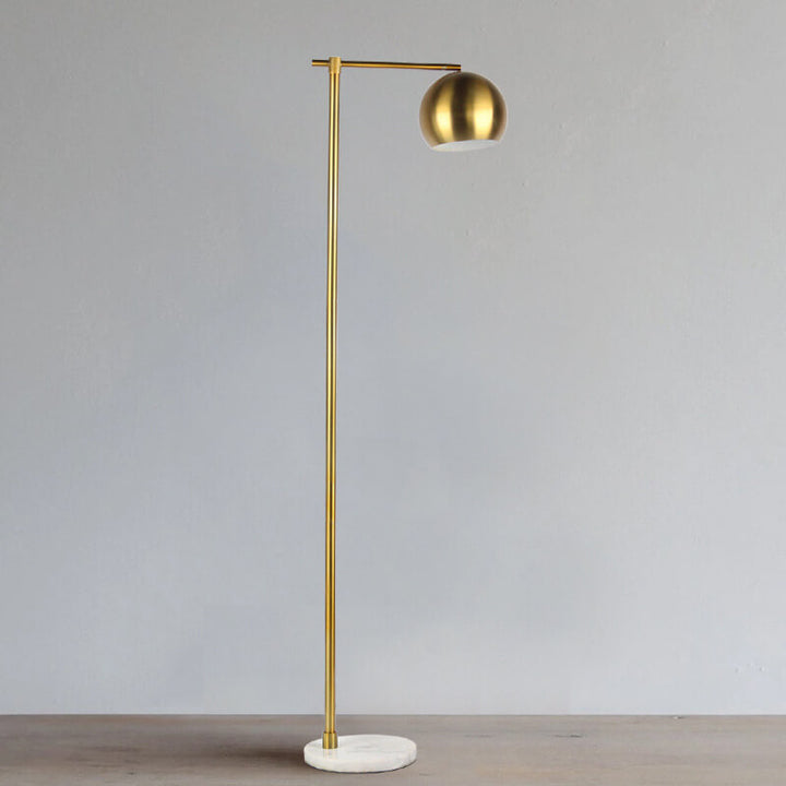 Nordic Light Luxury Eisen 1-Licht Stehende Stehlampe 