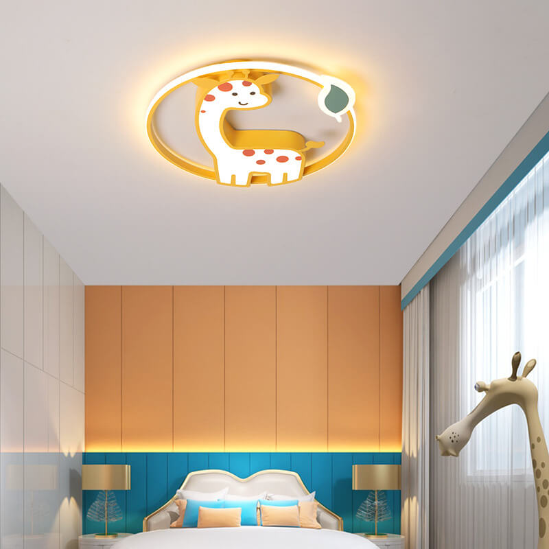 Cartoon Creative Giraffe Acryl LED Deckeneinbau-Deckenleuchte 