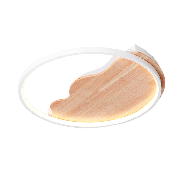 Plafonnier LED Nordic Rustic Creative Ironwood 