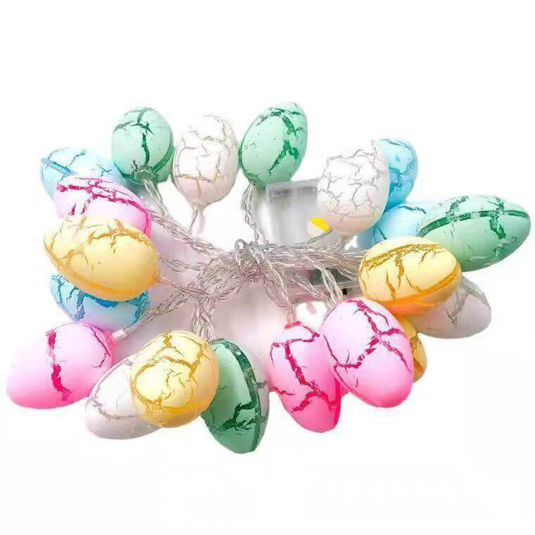 Easter Egg String LED Multi-Color Cracking Egg Decorative String Lights