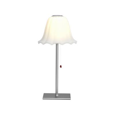 European Minimalist Retro Pleated Aluminum USB LED Table Lamp