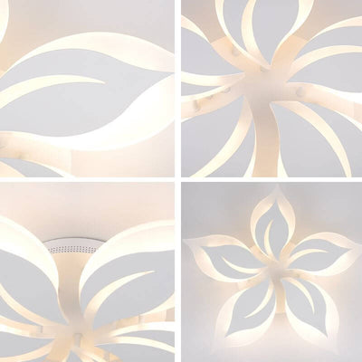 Moderne kreative Bauhinia-Blumen-Acryl-LED-Unterputz-Deckenleuchte 