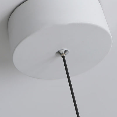 Moderne minimalistische Orb Ball Iron anhebbare LED-Pendelleuchte 