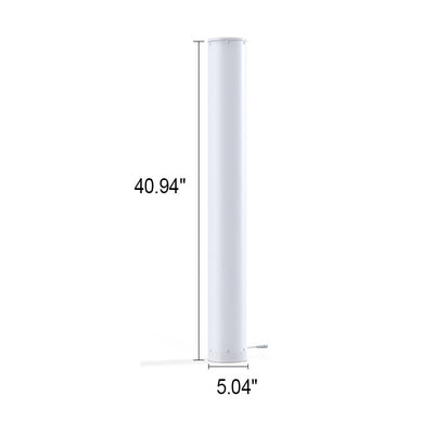 Lámpara de pie de control remoto con aplicación LED de columna musical de ilusión RGB 
