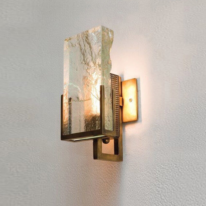 Kreatives modernes Kristalleiswürfel-Design 1-Licht-Wandleuchte 