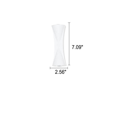 Lampe d'applique murale LED en corne d'aluminium étanche extérieure simple 