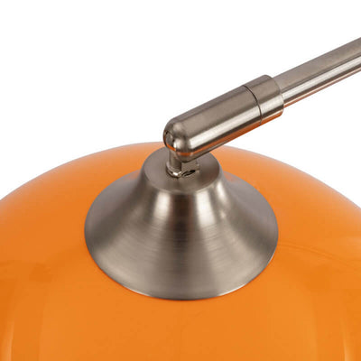 Modern Globe Acrylic Shade Fishing Rod 1-Light Standing Floor Lamp