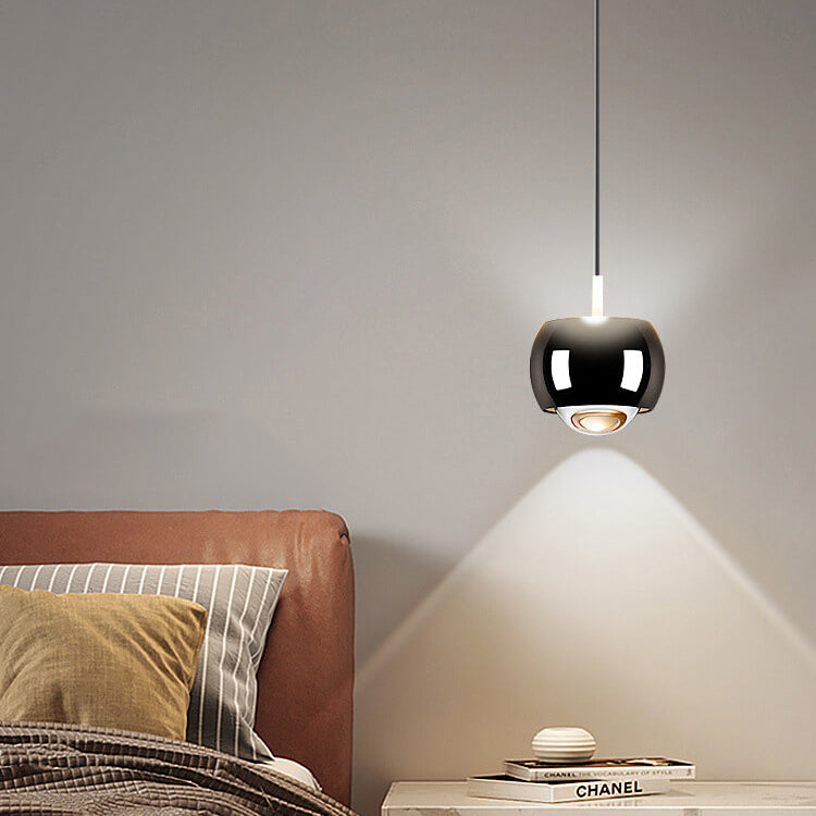 Modern Light Luxury Aluminum Mini Column Spotlight LED Liftable Adjustable Pendant Light