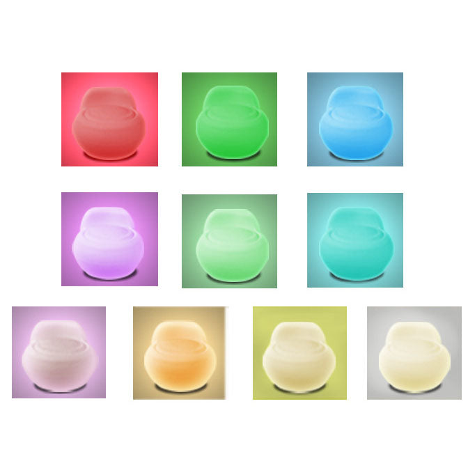 Lámpara de Mesa LED de Noche con Forma de Sofá de Silicona Creativa 