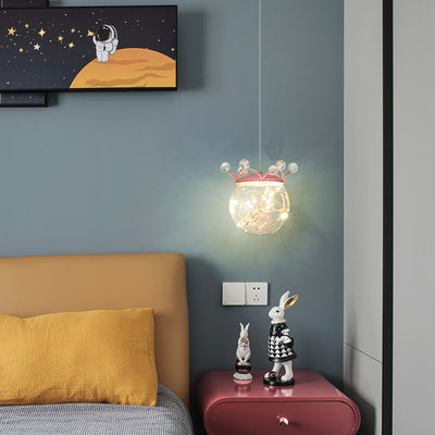 Kreative dekorative Schleierkraut-1-Licht-LED-Pendelleuchte 