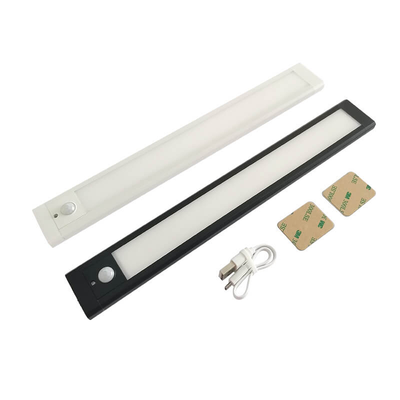 Modern Minimalist Linear PC Induction Night Light LED USB Wall Sconce Lamp