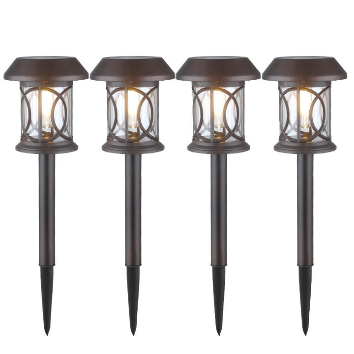 Lumière paysagère à LED solaire décorative pour pelouse extérieure classique moderne 