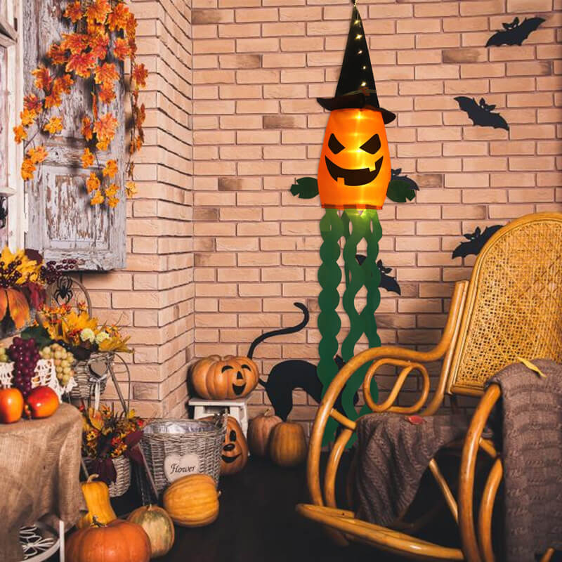 Guirlande lumineuse décorative pour Halloween, fantôme, chauve-souris, citrouille, squelette, fête, Patio 