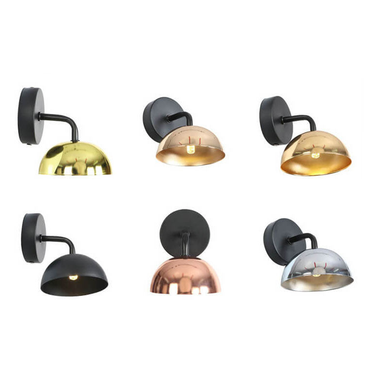 Lámpara Aplique de Pared Moderno Industrial de 1 Luz 