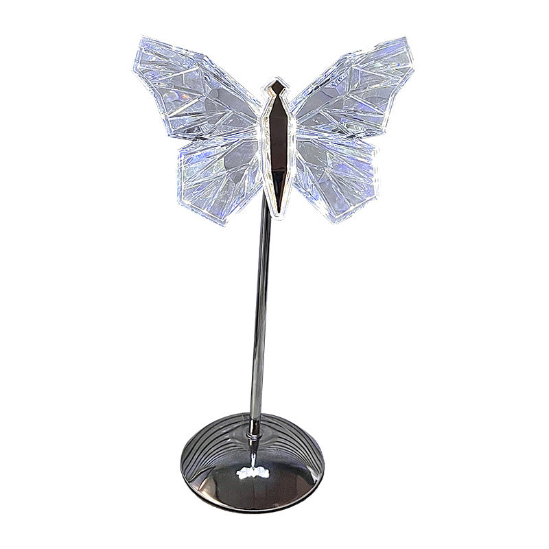 Nordic Creative Butterfly Acrylic Shape LED USB Table Lamp