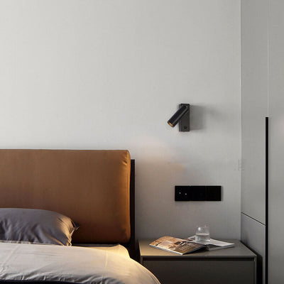 Minimalist Solid Color Rotatable Aluminum LED Wall Sconce Lamp