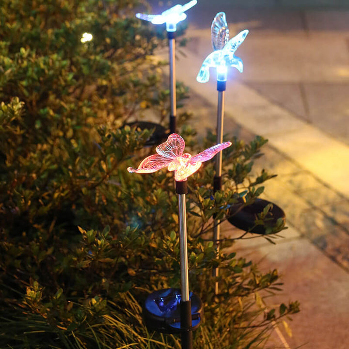 Modern Creative Animals Solar Outdoor Lawn LED Garden Ground Insert Landscape Light