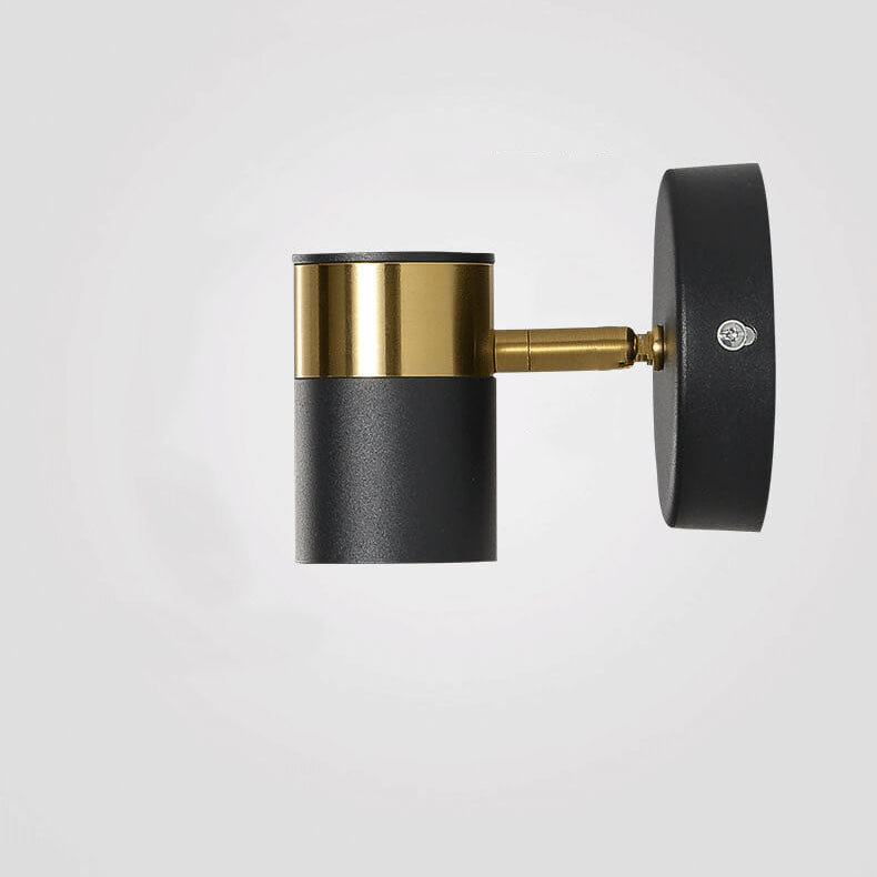 Lámpara Aplique de Pared Cilíndrica de Lujo Ligero Moderno de 1 Luz 