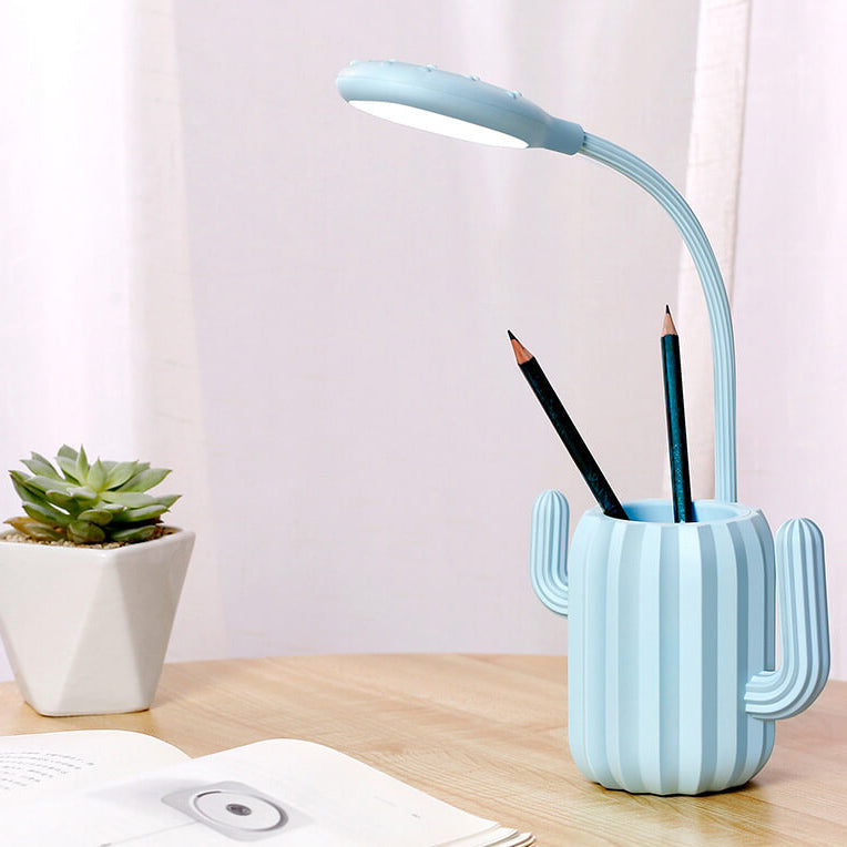 Kreative faltbare Kaktus-Design-LED-Augenschutz-Schreibtischlampe