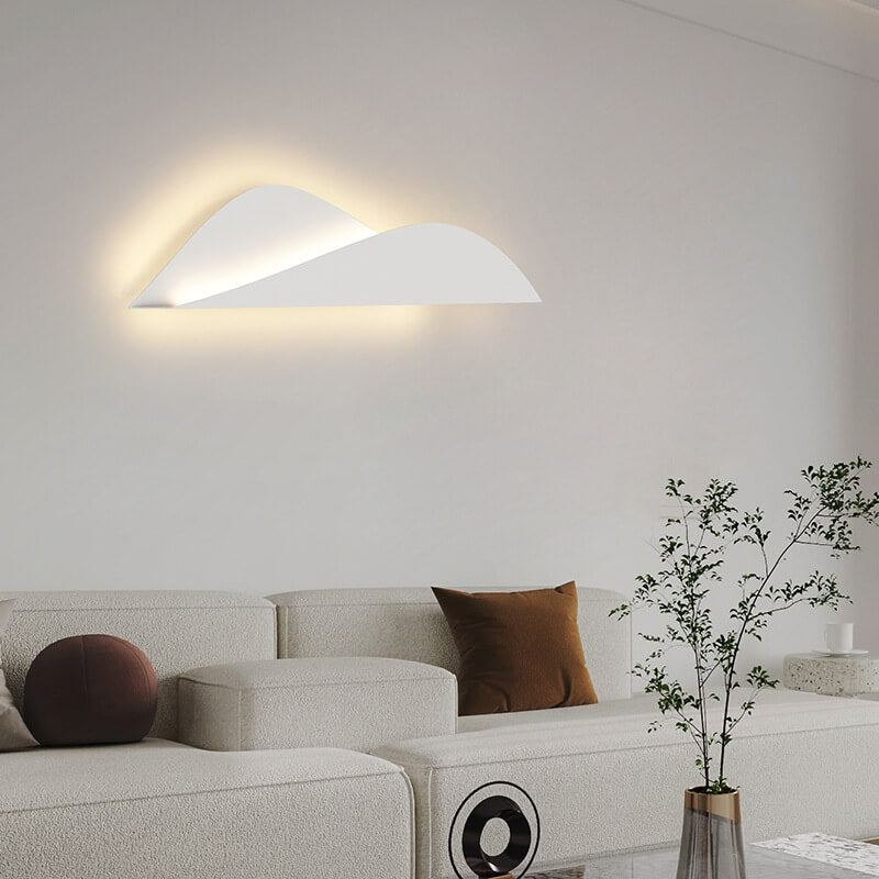Modern Minimalist Dimensional Peaks Design LED Wall Sconce Lamp