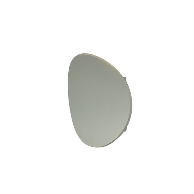 Applique murale minimaliste ronde à 1 lumière LED pour intérieur et extérieur 