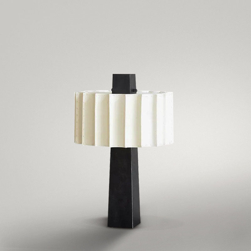 Modern Simple Gear Shade 1-Light Table Lamp