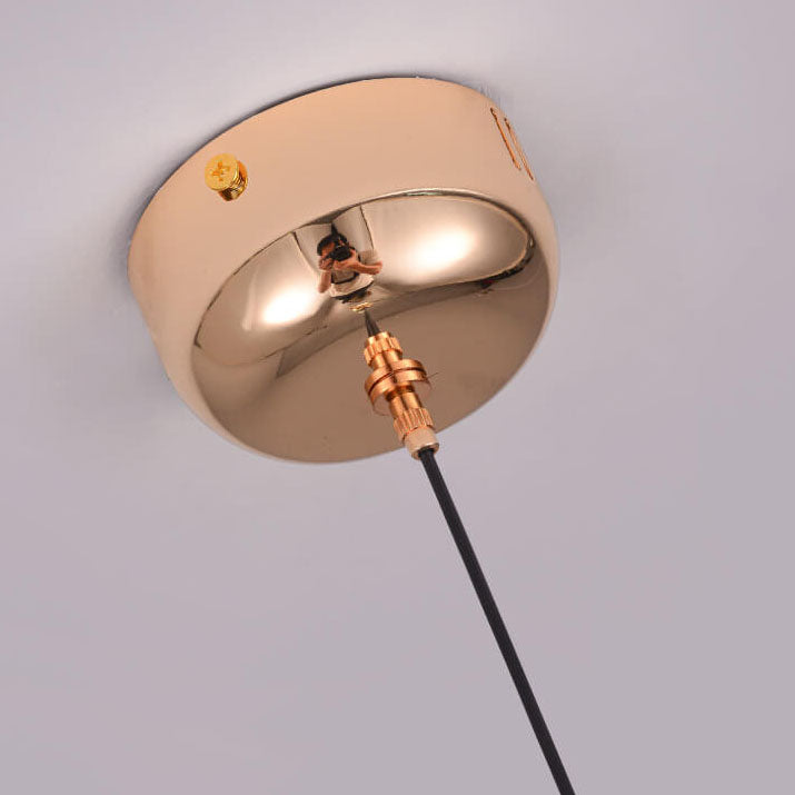 Lustre LED en forme de cygne en acrylique moderne et luxueux 