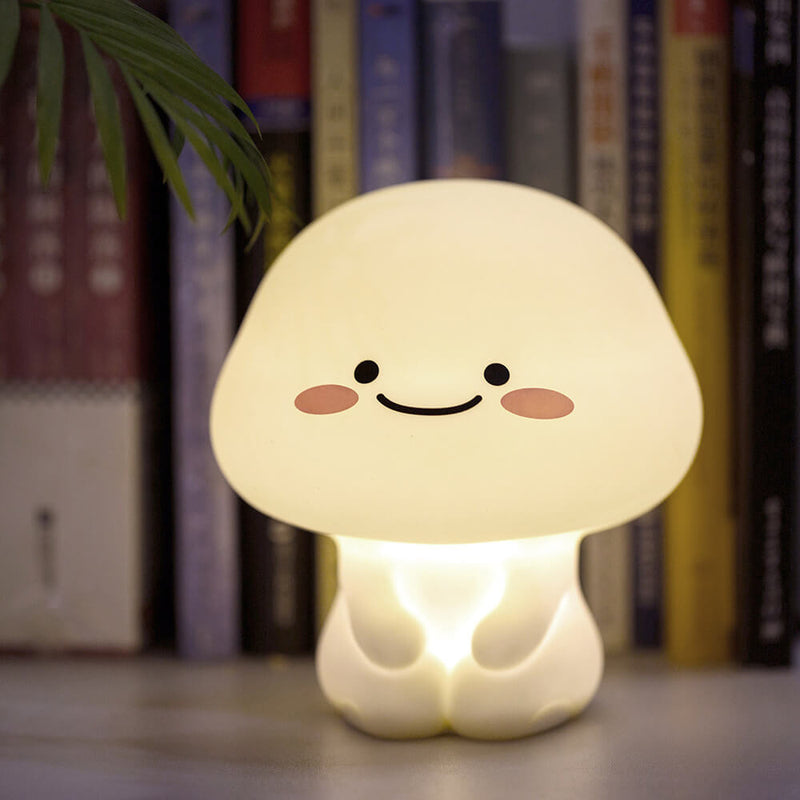 Cartoon Smart Moly Silikon Emoji LED Nachtlicht Tischlampe 