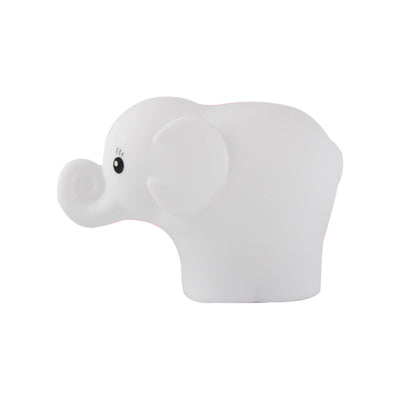 Creative Elephant Silicone USB Pat LED Night Light Table Lamp