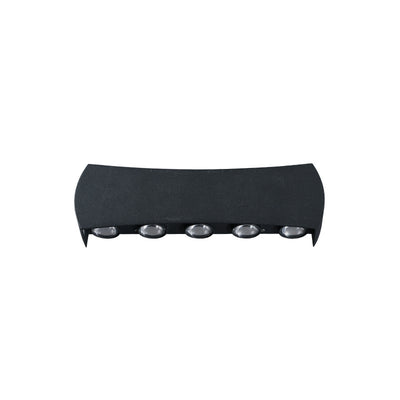 Simple Creative Arc Rectangular LED Outdoor Waterproof Wall Sconce Lamp