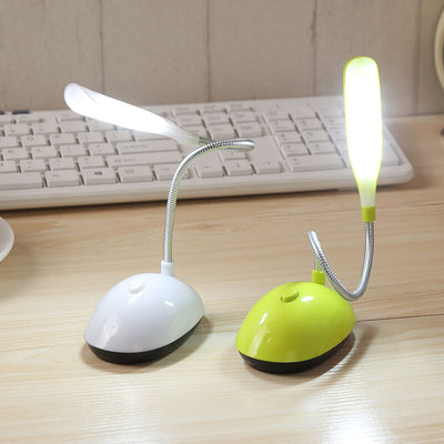 Creative Mini Macaron Plastic LED Folding Eye Care Battery Desk Lamp