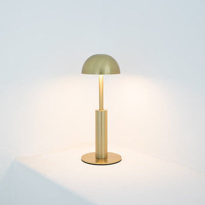 Simple Gold Dome USB Charging LED Table Lamp