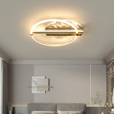 Round Nordic Creative Multi-Style LED Flush Mount Light