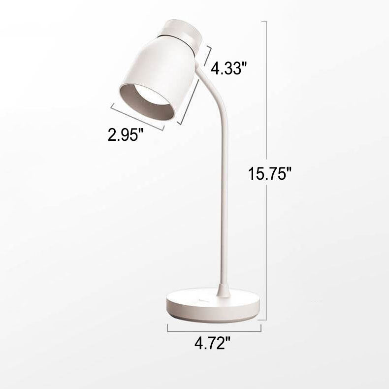 مصباح طاولة LED قابل لإعادة الشحن عبر USB للطلاب المبدعين 