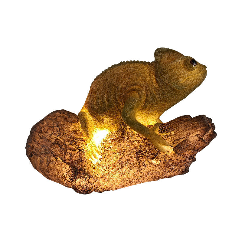 Retro kreative Kunstharz Tier Eule 1-Licht Wandleuchte Lampe 