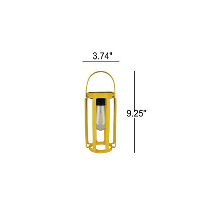 Solar Creative Iron Color Cage LED Outdoor Garden Landscape Light