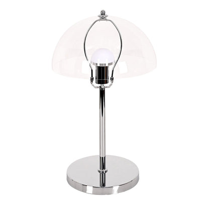 Nordic Vintage Clear Dome Acrylic LED USB Table Lamp