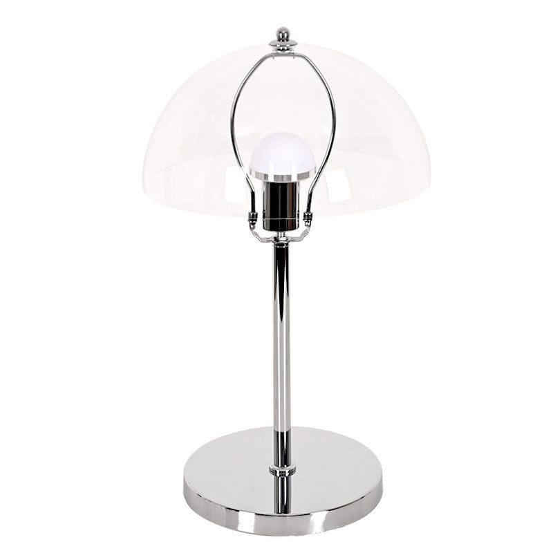 Nordic Vintage Clear Dome Acryl LED USB Tischlampe 