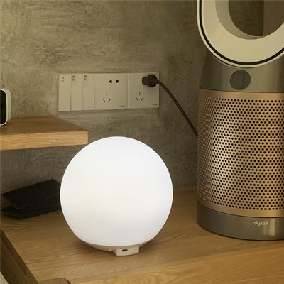 Modern Creative Orb USB Rechargeable LED Ambient Light Table Lamp